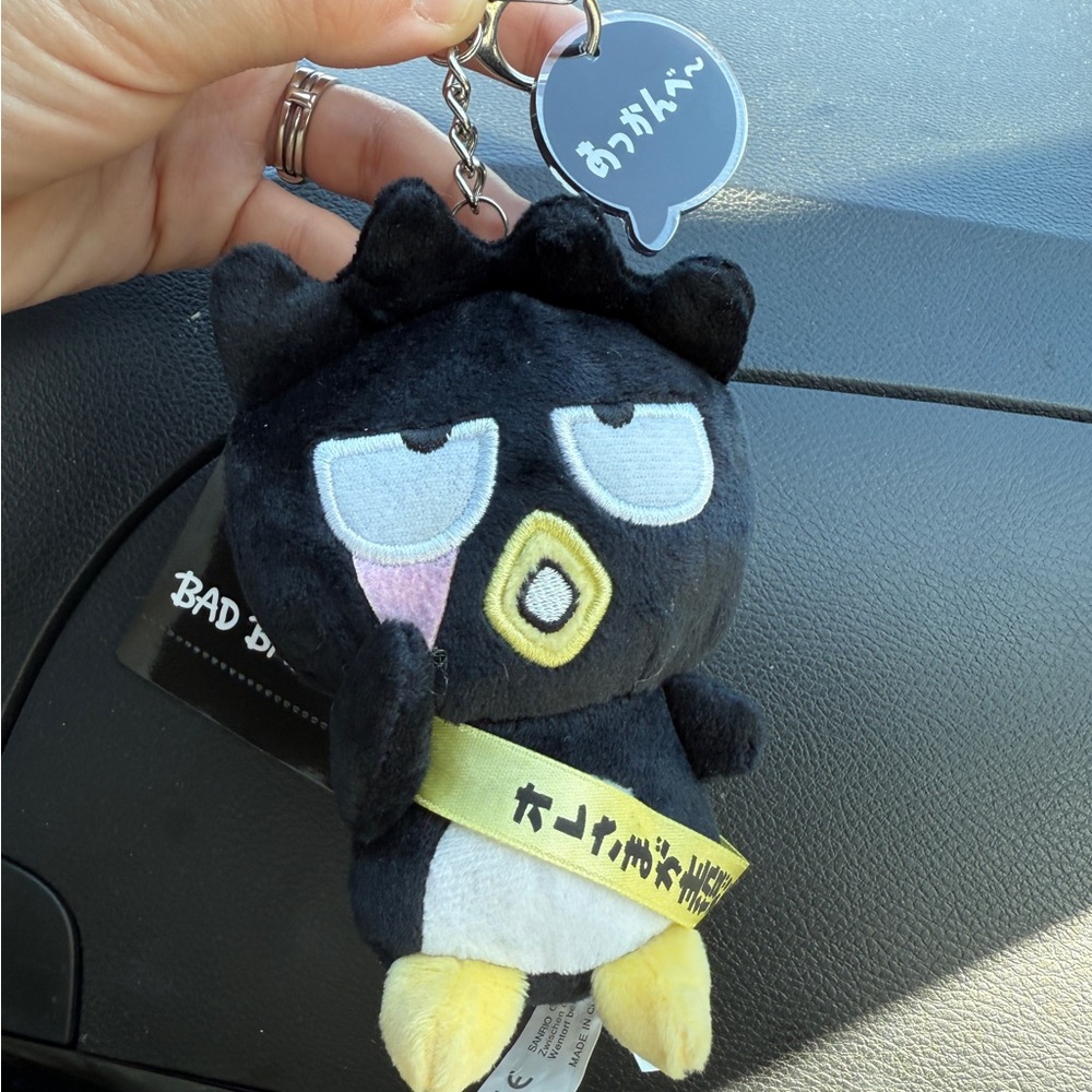 *Rare!* Sanrio Bad Badtz-Maru 30th Anniversary Plush Keychain